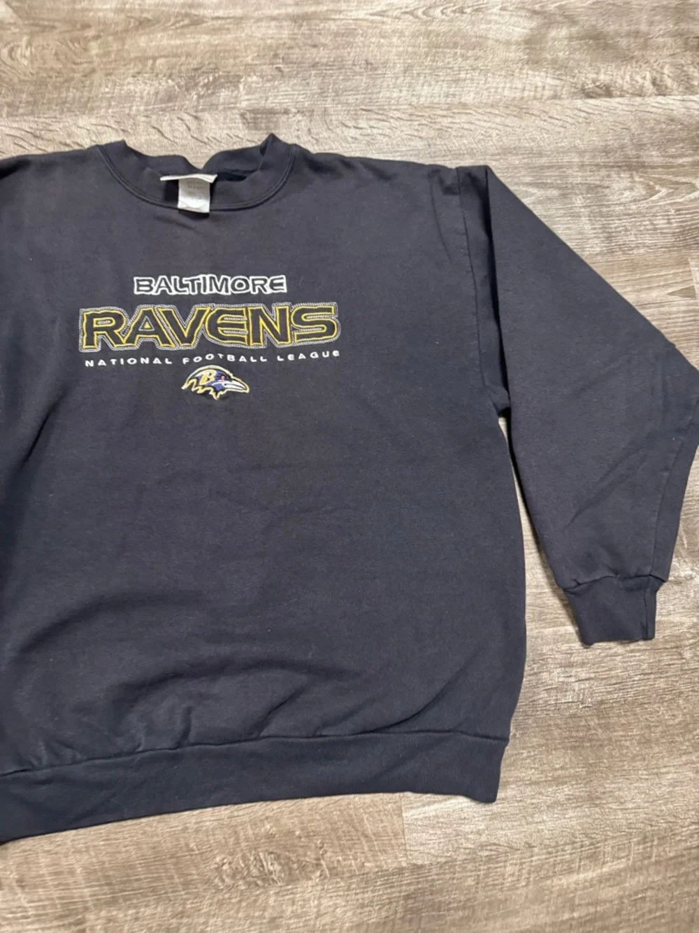 LOGO Athletics Vintage Baltimore Ravens Football Crewneck Size Large